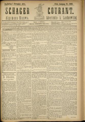 Schager Courant 1894-11-01