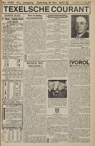 Texelsche Courant 1933-11-18