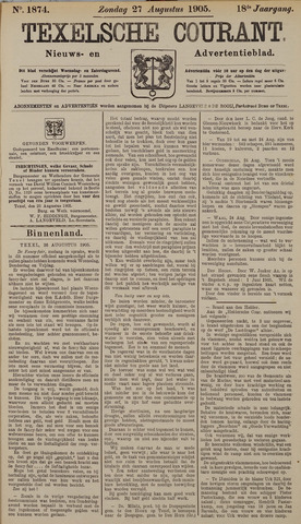 Texelsche Courant 1905-08-27