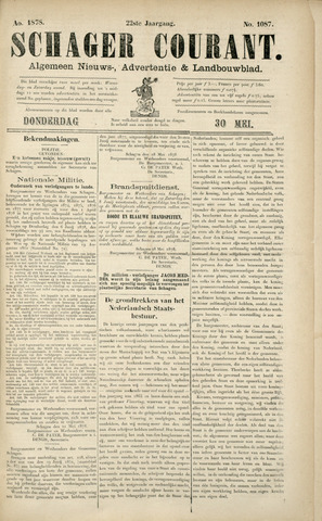 Schager Courant 1878-05-30