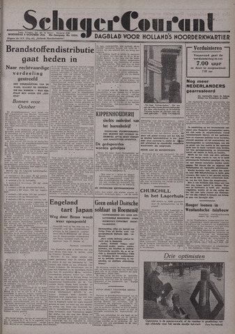 Schager Courant 1940-10-09