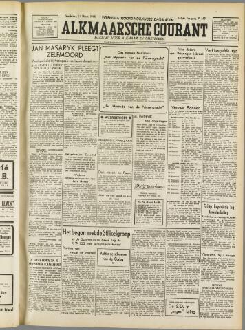 Alkmaarsche Courant 1948-03-11