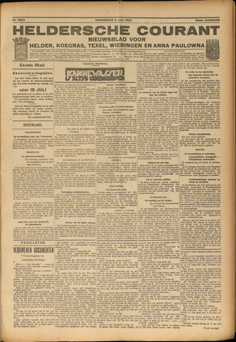 Heldersche Courant 1926-07-08
