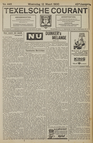 Texelsche Courant 1930-03-12