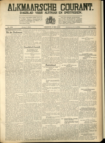 Alkmaarsche Courant 1932-05-06
