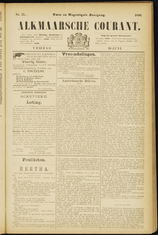 Alkmaarsche Courant 1890-06-20