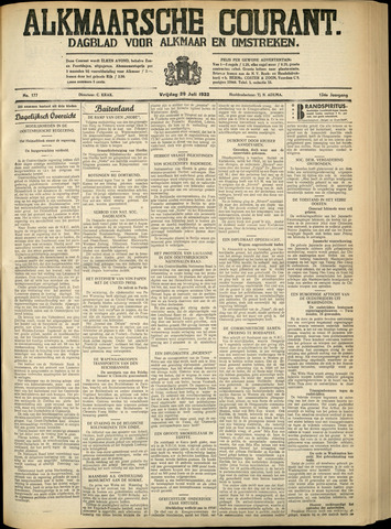 Alkmaarsche Courant 1932-07-29