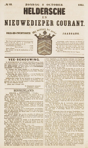 Heldersche en Nieuwedieper Courant 1865-10-08