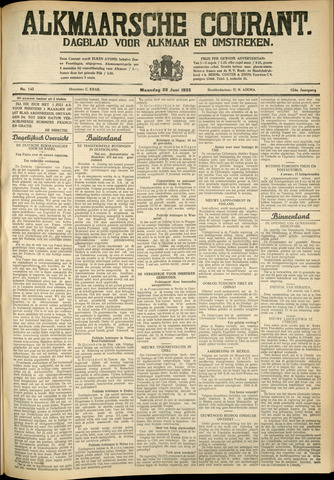 Alkmaarsche Courant 1932-06-20