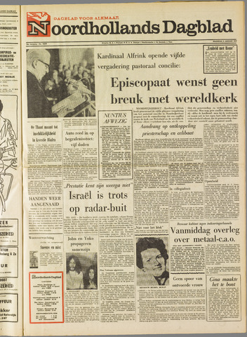 Noordhollands Dagblad : dagblad voor Alkmaar en omgeving 1970-01-05