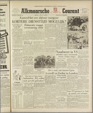 Alkmaarsche Courant 1959-02-12
