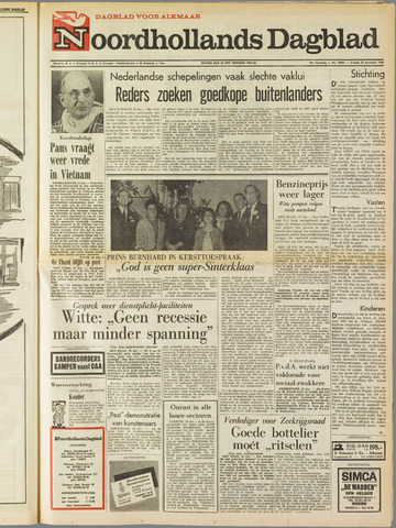 Noordhollands Dagblad : dagblad voor Alkmaar en omgeving 1966-12-23