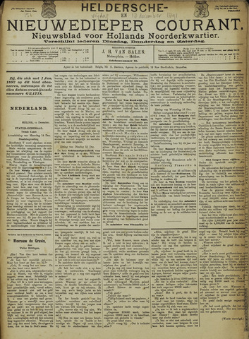Heldersche en Nieuwedieper Courant 1891-12-18