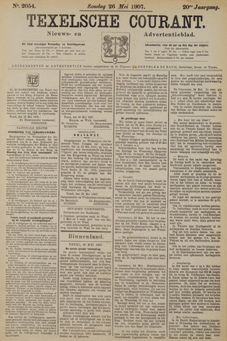 Texelsche Courant 1907-05-26