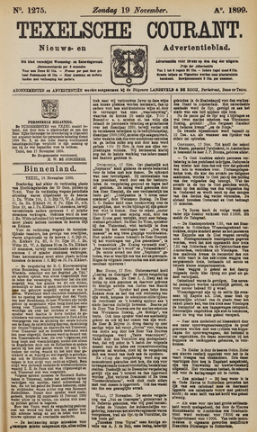 Texelsche Courant 1899-11-19