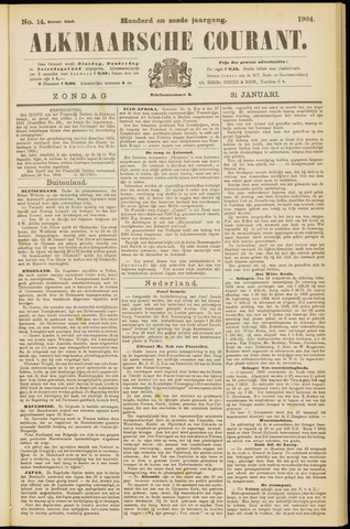 Alkmaarsche Courant 1904-01-31