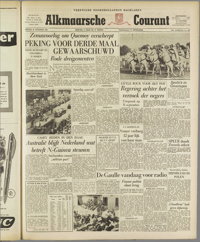 Alkmaarsche Courant 1958-08-29