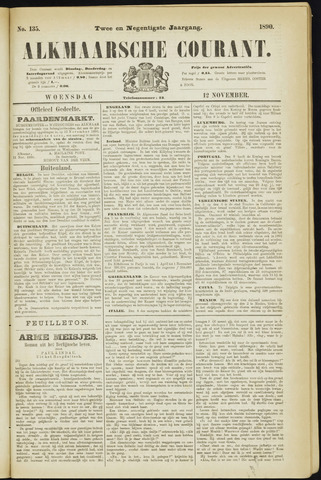 Alkmaarsche Courant 1890-11-12