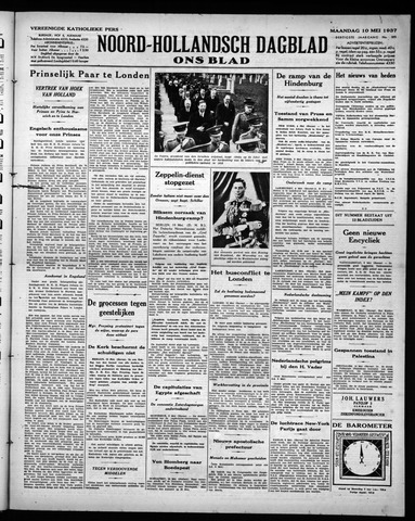 Noord-Hollandsch Dagblad : ons blad 1937-05-10