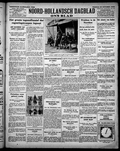 Noord-Hollandsch Dagblad : ons blad 1936-10-30