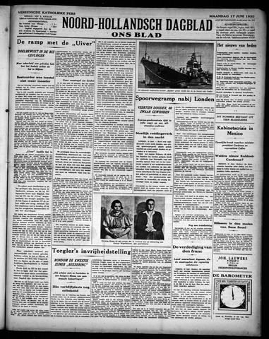 Noord-Hollandsch Dagblad : ons blad 1935-06-17