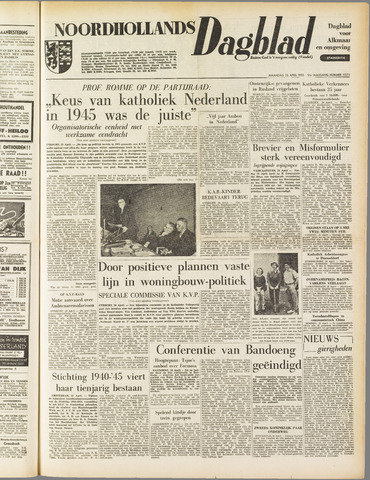 Noordhollands Dagblad : dagblad voor Alkmaar en omgeving 1955-04-25