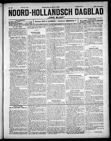 Noord-Hollandsch Dagblad : ons blad 1926-03-18