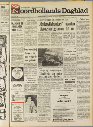 Noordhollands Dagblad : dagblad voor Alkmaar en omgeving 1970-01-08