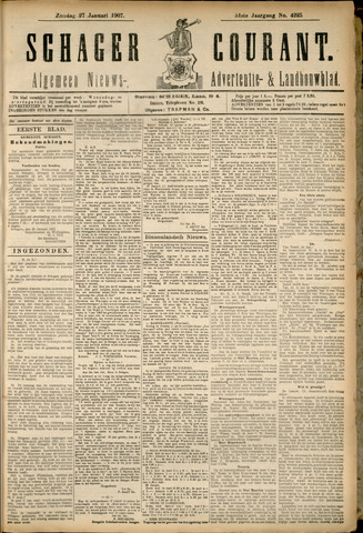 Schager Courant 1907-01-27
