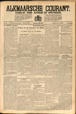 Alkmaarsche Courant 1937-05-04