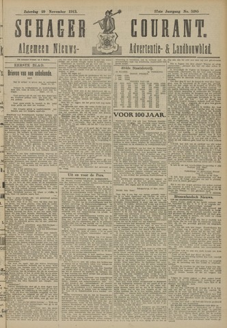 Schager Courant 1913-11-29