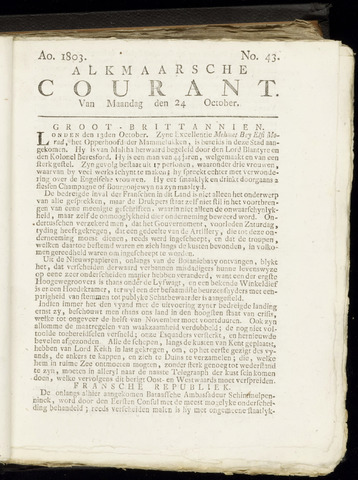 Alkmaarsche Courant 1803-10-24