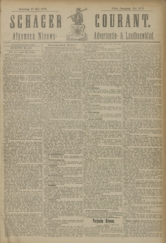 Schager Courant 1913-05-17