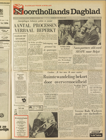Noordhollands Dagblad : dagblad voor Alkmaar en omgeving 1966-09-14