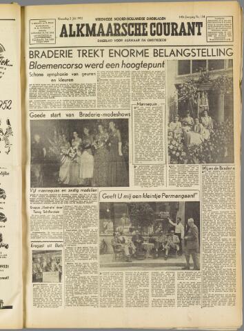 Alkmaarsche Courant 1952-07-02