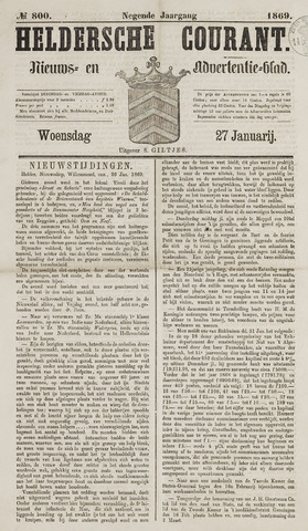 Heldersche Courant 1869-01-27