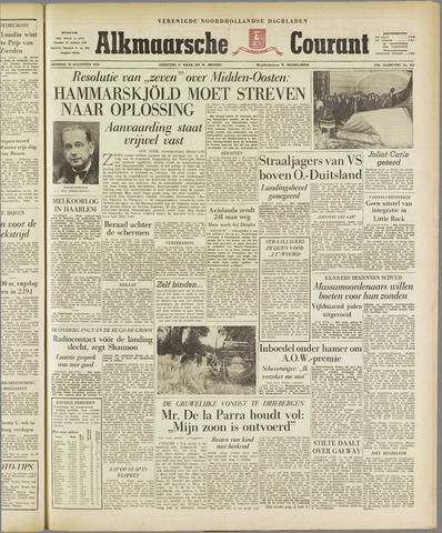 Alkmaarsche Courant 1958-08-19