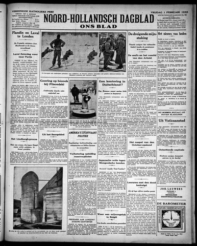 Noord-Hollandsch Dagblad : ons blad 1935-02-01