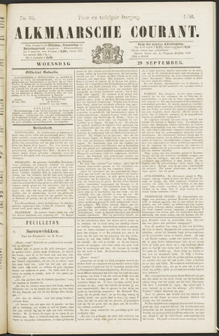 Alkmaarsche Courant 1880-09-29
