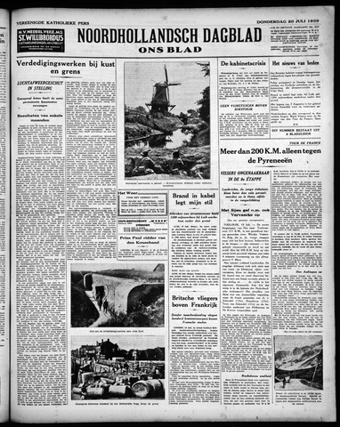 Noord-Hollandsch Dagblad : ons blad 1939-07-20