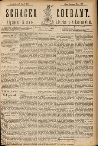 Schager Courant 1905-04-20