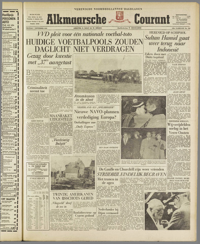 Alkmaarsche Courant 1958-11-07