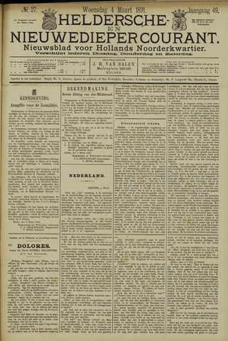 Heldersche en Nieuwedieper Courant 1891-03-04
