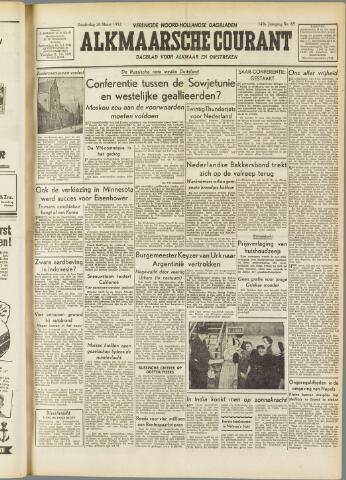 Alkmaarsche Courant 1952-03-20