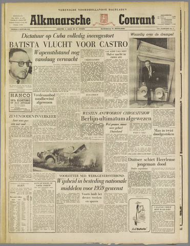 Alkmaarsche Courant 1959