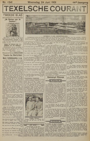 Texelsche Courant 1931-06-24