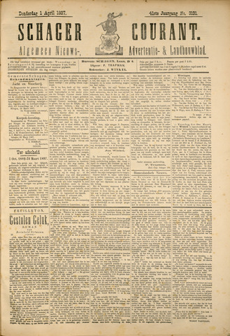 Schager Courant 1897-04-01