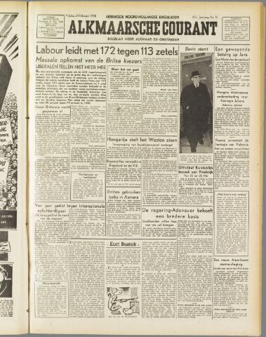 Alkmaarsche Courant 1950-02-24