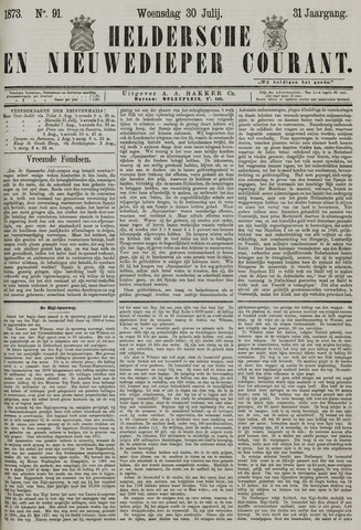 Heldersche en Nieuwedieper Courant 1873-07-30