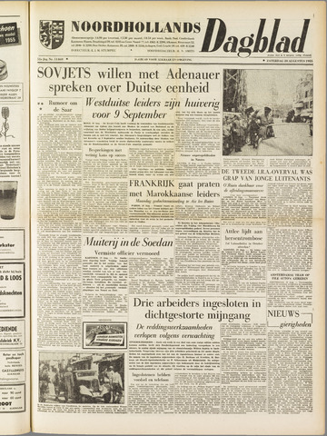 Noordhollands Dagblad : dagblad voor Alkmaar en omgeving 1955-08-20